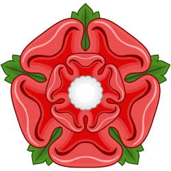 Red Rose Badge Of Lancaster